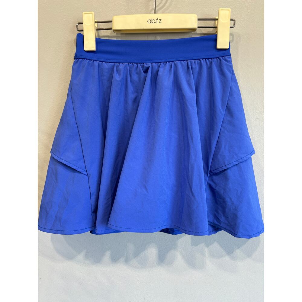 DYI Define Your Inspiration Skort Womens XS Cobalt Blue Ruffles Skirt + …